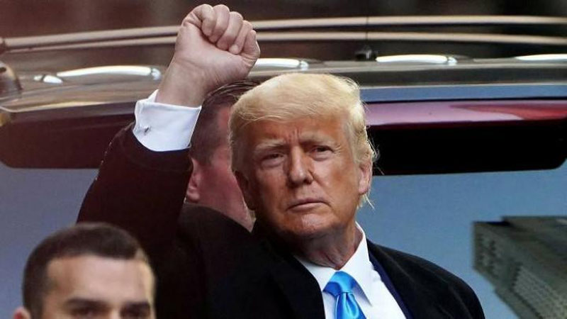 'Donald Tramp yangi ijtimoiy tarmoq ochmoqchi'ning rasmi