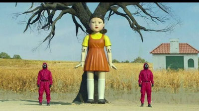 Изрображение 'Сервис Netflix анонсировал реалити-шоу "Игра в кальмара"'