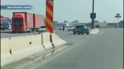'Jizzaxda "Neksiya" "Kamaz"ni tagiga kirib ketdi (video)'ning rasmi