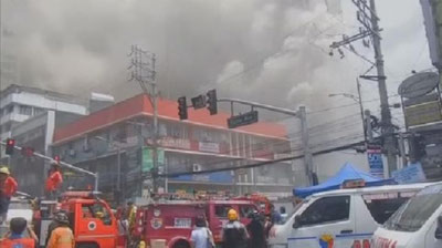 'Филиппинда меҳмонхона олов ичида қолди'ning rasmi