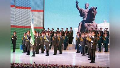 '​"“Mardlar qo`riqlaydi Vatanni" qo`shiqlar ko`rik-tanlovi finalining o`tkazilish sanasi ma`lum bo`ldi'ning rasmi