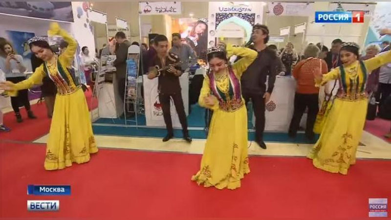 Изрображение 'УЗБЕКИСТАН НА ТУРИСТИЧЕСКОЙ ВЫСТАВКЕ В МОСКВЕ (ВИДЕО)'