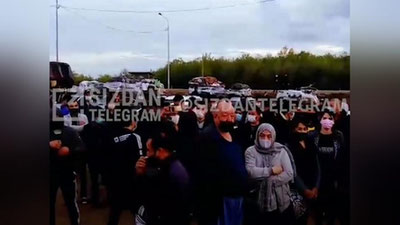 Изрображение 'Узбекистан договорился о пропуске граждан, скопившихся на российско-казахстанской границе'