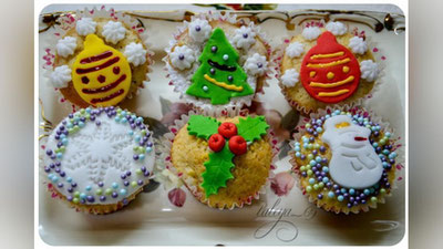 Изрображение 'РЕЦЕПТ К НОВОМУ ГОДУ: МАФФИНЫ ПО-НОВОГОДНЕМУ'