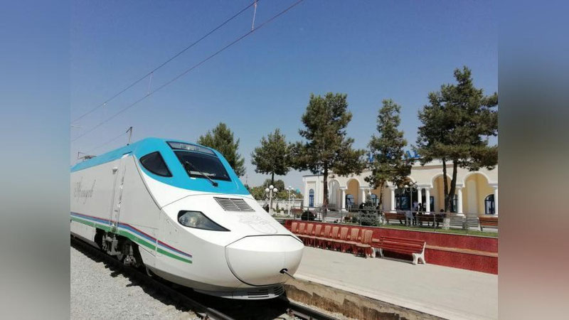 '"Afrosiyob" elektropoezdi 7 sentyabrdan Shahrisabzga qatnovlarni boshlaydi'ning rasmi