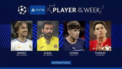 'Европа Чемпионлар лигасида ҳафтанинг энг яхши футболчиси эълон қилинди'ning rasmi