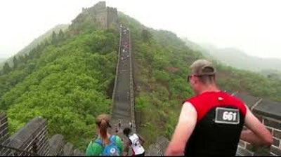 'Buyuk Xitoy devorida marafon bo`lib o`tdi'ning rasmi