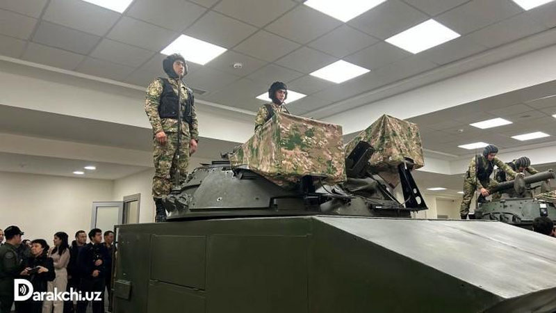 'Qurolli Kuchlar akademiyasida OAV vakillari uchun press-tur tashkil qilindi (foto)'ning rasmi