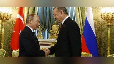 'Владимир Путин расмий ташриф билан Анқарага келди (видео)'ning rasmi