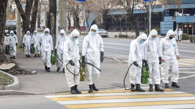 'Qozog`iston yana kuchaytirilgan karantinga qaytmoqda'ning rasmi