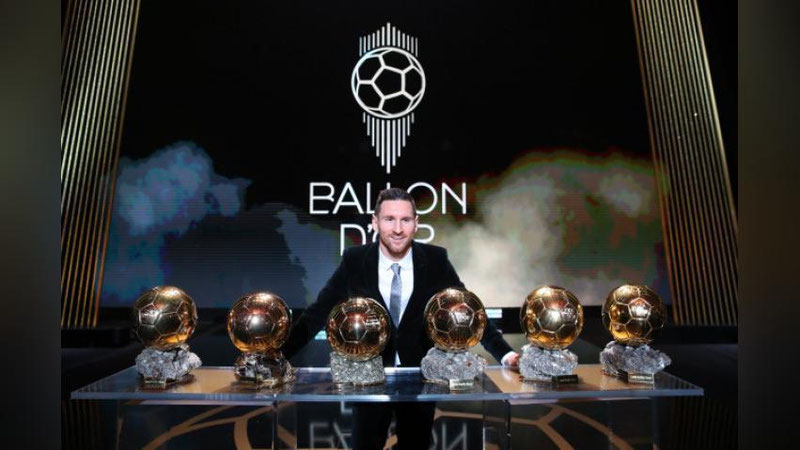 'Tarixda ilk bor Messi oltinchi marta “Oltin to`p” ni qo`lga kiritdi (foto)'ning rasmi