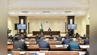 'Senatorlar Tashqi ishlar vazirligiga yuklangan vazifalarning bajarilish holatini tinglashdi'ning rasmi