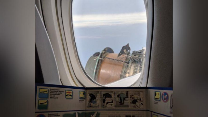 Изрображение 'ДВИГАТЕЛЬ BOEING РАЗВАЛИЛСЯ ВО ВРЕМЯ ПОЛЕТА НАД ТИХИМ ОКЕАНОМ (ВИДЕО)'