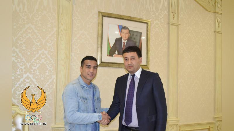 Изрображение 'ШАХРАМ ГИЯСОВ БУДЕТ ВЫСТУПАТЬ ЗА УЗБЕКИСТАН НА ОЛИМПИАДЕ В ТОКИО'