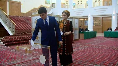 'Туркманистонда парламент сайловлари бошланди'ning rasmi