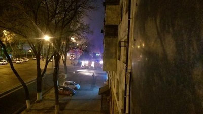 Изрображение 'В ТАШКЕНТЕ СГОРЕЛИ ПИЦЦЕРИЯ И КАФЕ (ФОТО, ВИДЕО)'