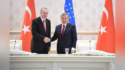 'Шавкат Мирзиёев  турк халқ мақолини айтди, Эрдўғон эса ўзбекча лутф қилди'ning rasmi