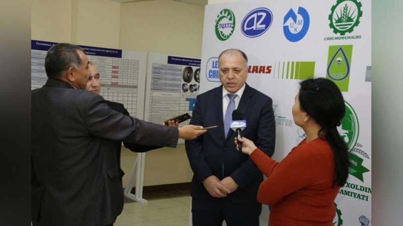 '"O`zagrotexsanoatxolding" AJda yil yakunlari va kelgusidagi rejalar bo`yicha media-tur o`tkazildi'ning rasmi