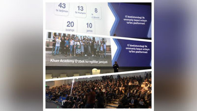 'Bugun O`zbekistonda ilm sohasidagi tarixiy kunlardan biri'ning rasmi