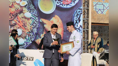'Samarqandda xalqaro osh chempionati bo`lib o`tdi'ning rasmi