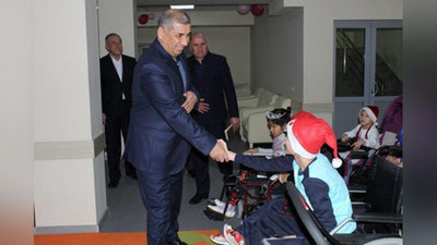 'Bosh prokuror Qarshidagi “Nogironligi bo`lgan bolalar uchun Muruvat internat uyi”ga tashrif buyurdi'ning rasmi