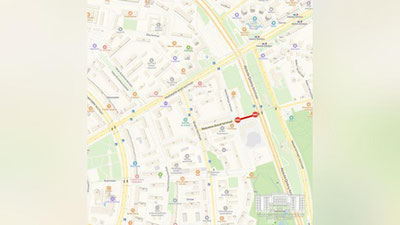 Изрображение 'Отрезок улицы Махатма Ганди в Ташкенте закрыт для движения'