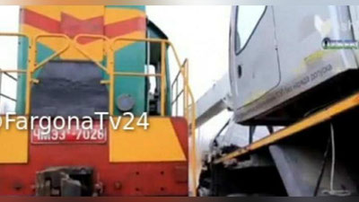 'Farg`onada Teplovoz va avtokarvon ishtirokida YTH sodir bo`ldi (video)'ning rasmi