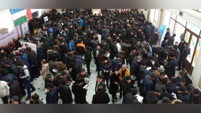 'O`zbekistonda ilk bor xorijda ishlash istagidagilar uchun mehnat yarmarkasi o`tkazildi'ning rasmi