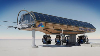 Изрображение 'На курорте Amirsoy запустят второй подъемник протяженностью почти 3 км'