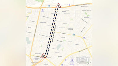 Изрображение 'Метро на Юнусабаде достроено: часть улицы Ахмада Дониша асфальтируется'