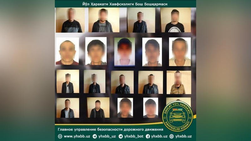 '19 nafar marg`ilonlik haydovchi qamoqqa olindi. Nega?'ning rasmi