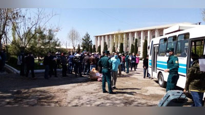 Изрображение 'В Самарканде из карантина в местном общежитии выпустили 145 граждан'