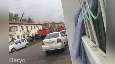 Изрображение 'В Каттакургане в жилом доме произошел взрыв (фото)'