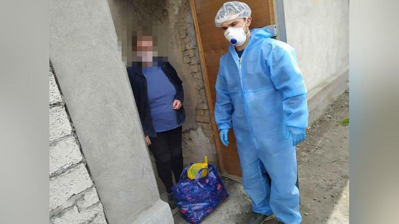 Изрображение 'За 14 апреля продуктами обеспечили более 2,5 тыс семей в Ташкенте (фото)'