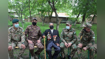 Изрображение 'Ветеранов войны поздравляют по всей стране (фото)'