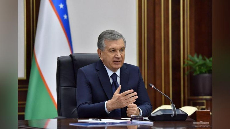 'Prezident Shavkat Mirziyoev raqamli iqtisodiyot va elektron hukumatni keng joriy etish masalalari bo`yicha yig`ilish o`tkazdi'ning rasmi