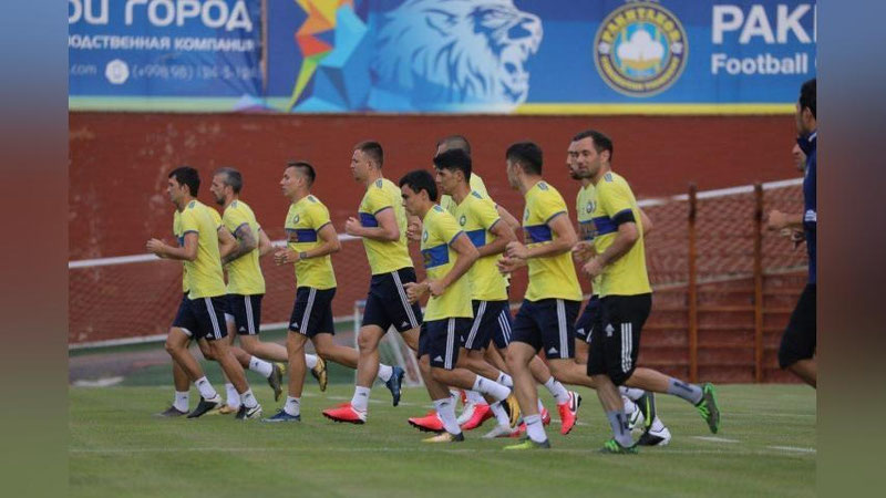 Изрображение 'Команда "Пахтакор" приступила к тренировкам (фото)'