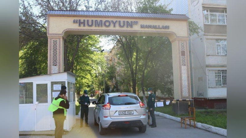 Изрображение 'К работе на контрольных пунктах в Мирзо-Улугбекском районе привлекли безработных граждан'