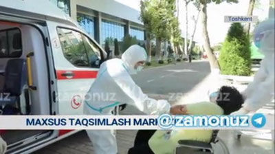'«O`zekspomarkaz»ga har 5 daqiqada bemor olib kelinmoqda (video)'ning rasmi