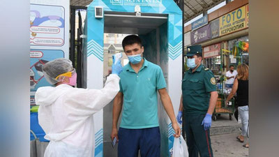 Изрображение 'Сотрудник штаба по борьбе с коронавирусом: не так уж и бесполезны дезинфекционные тоннели'