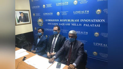 'Milliy palata va Hindistonning Mehnat va bandlik vazirligi raqamli tibbiyotni rivojlantirish masalasini muhokama qildi'ning rasmi