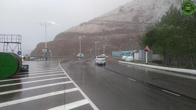 Изрображение 'На перевале "Камчик" выпал снег (видео)'