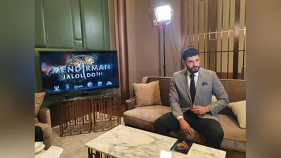 'Jalolidin Manguberdi rolini talqin qilayotgan aktyor Emre Kiviljim obraz haqida o`z fikrlarini aytdi'ning rasmi