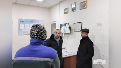 Изрображение 'Замхокима Ташкента ночью изучил работу трубопровода, обеспечивающего газом столицу'