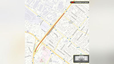 Изрображение 'Временно ограничат движение на путепроводе над МКАД в Юнусабадском районе'