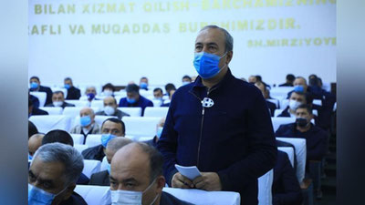 'Jondor tumaniga ham yangi hokim tayinlandi'ning rasmi