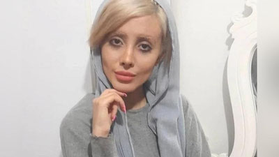 Изрображение 'Иранскую "Анджелину Джоли" выпустили из тюрьмы'