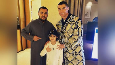 'Krishtianu Ronaldu ham o`zbek choponini kiydi'ning rasmi