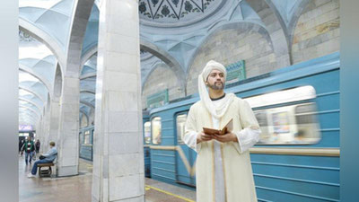 'Toshkent metrosida davlat tiliga bag`ishlangan tadbir o`tkazildi'ning rasmi