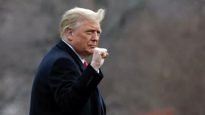 '"Vaziyat yaqin kelajakda o`zgaradi". Tramp sakkiz shtatda g`alaba qozonishga va`da bermoqda'ning rasmi